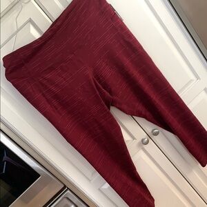 Champion Burgundy High-Rise Leggings. NWT. Size XXL